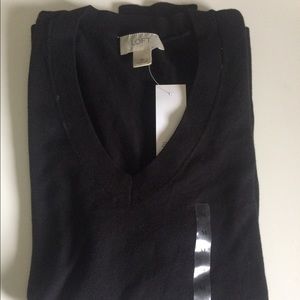 Lightweight Loft Sweater Black Medium Long Sleeve